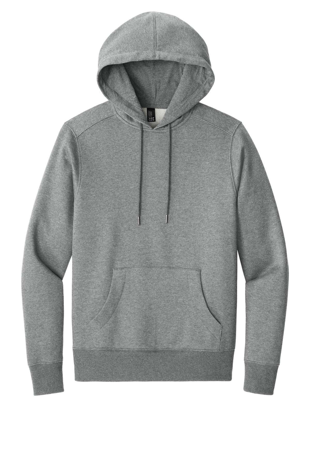 Custom Embroidered District Sweatshirts/Fleece in Heathered Steel