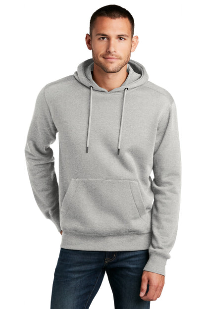 District  Perfect Weight  Fleece Hoodie DT1101 Heathered Steel