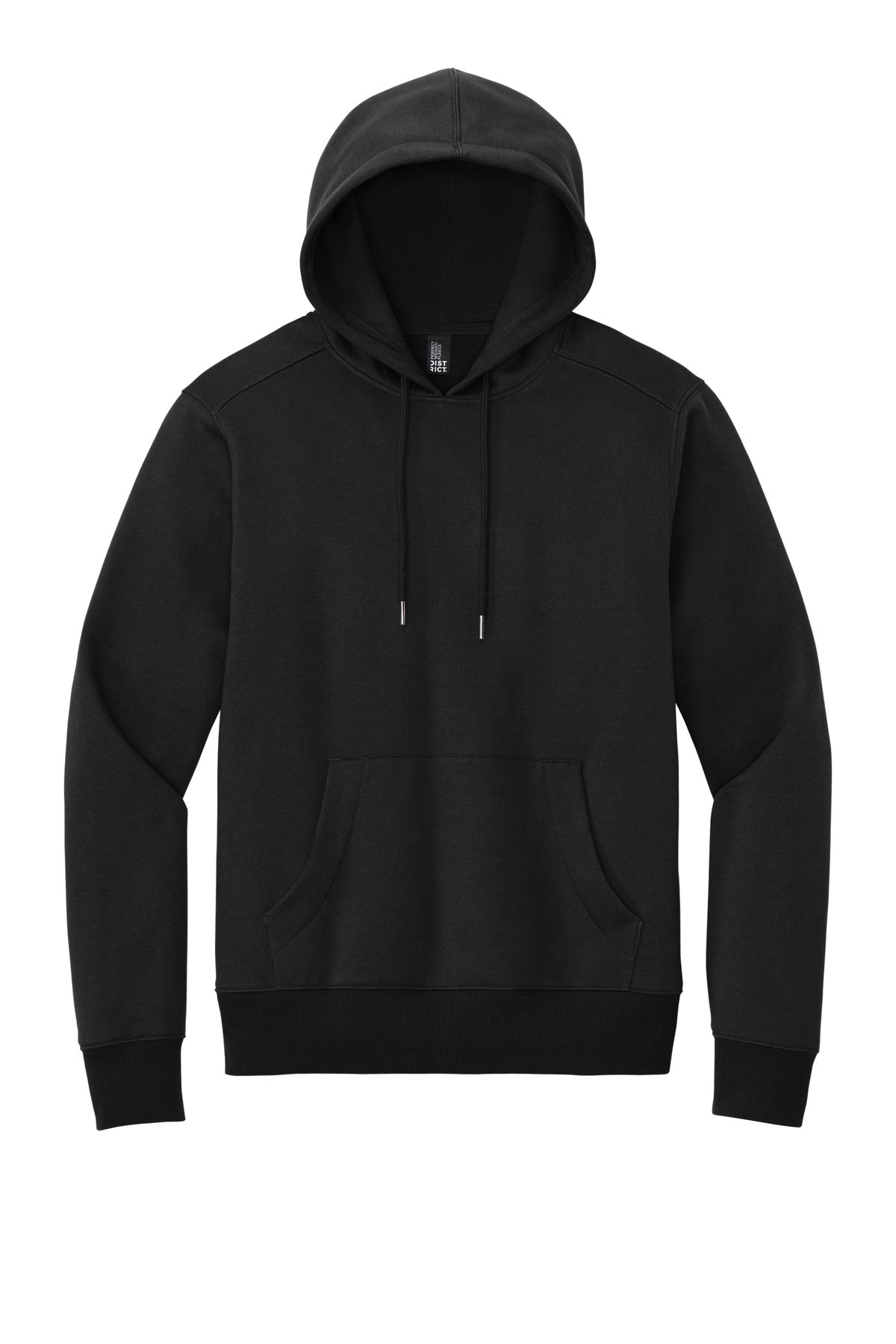 District  Perfect Weight  Fleece Hoodie DT1101 Jet Black