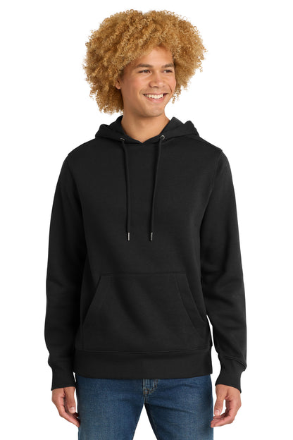 Custom Embroidered District Sweatshirts/Fleece in Jet Black