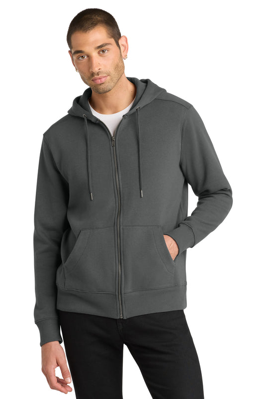 Custom Embroidered District Sweatshirts/Fleece in Charcoal
