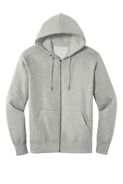 District  Perfect Weight  Fleece Full-Zip Hoodie DT1103