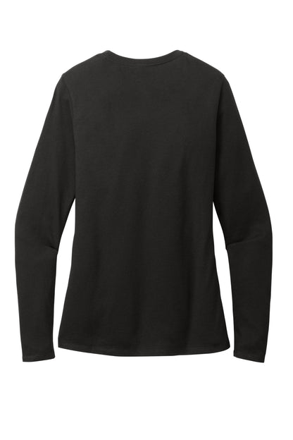 Custom Embroidered District T-Shirts  in Black