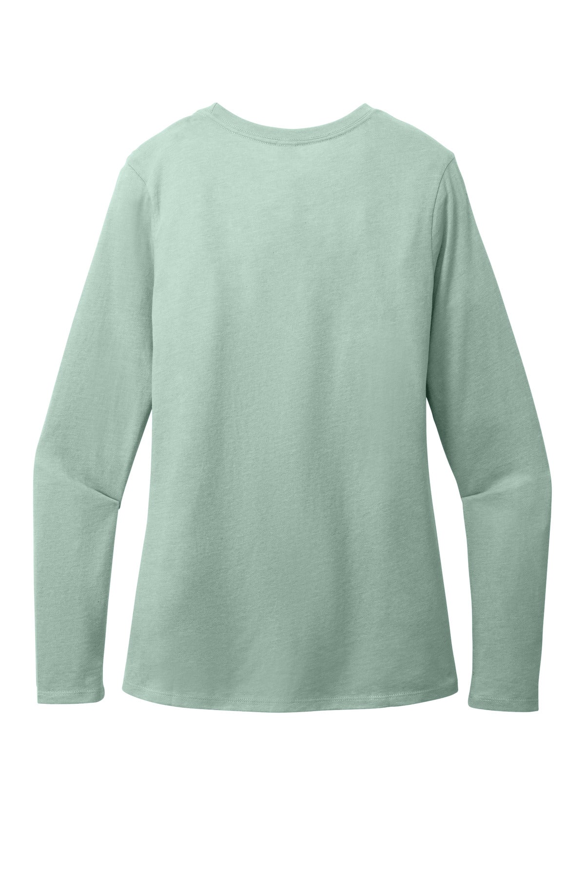 Custom Embroidered District T-Shirts  in Heathered Dusty Sage