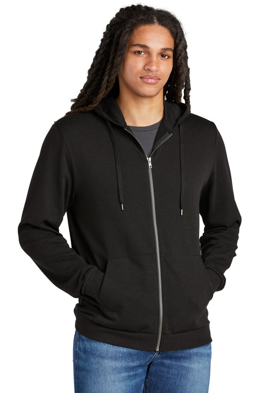 Custom Embroidered District Sweatshirts/Fleece in Black