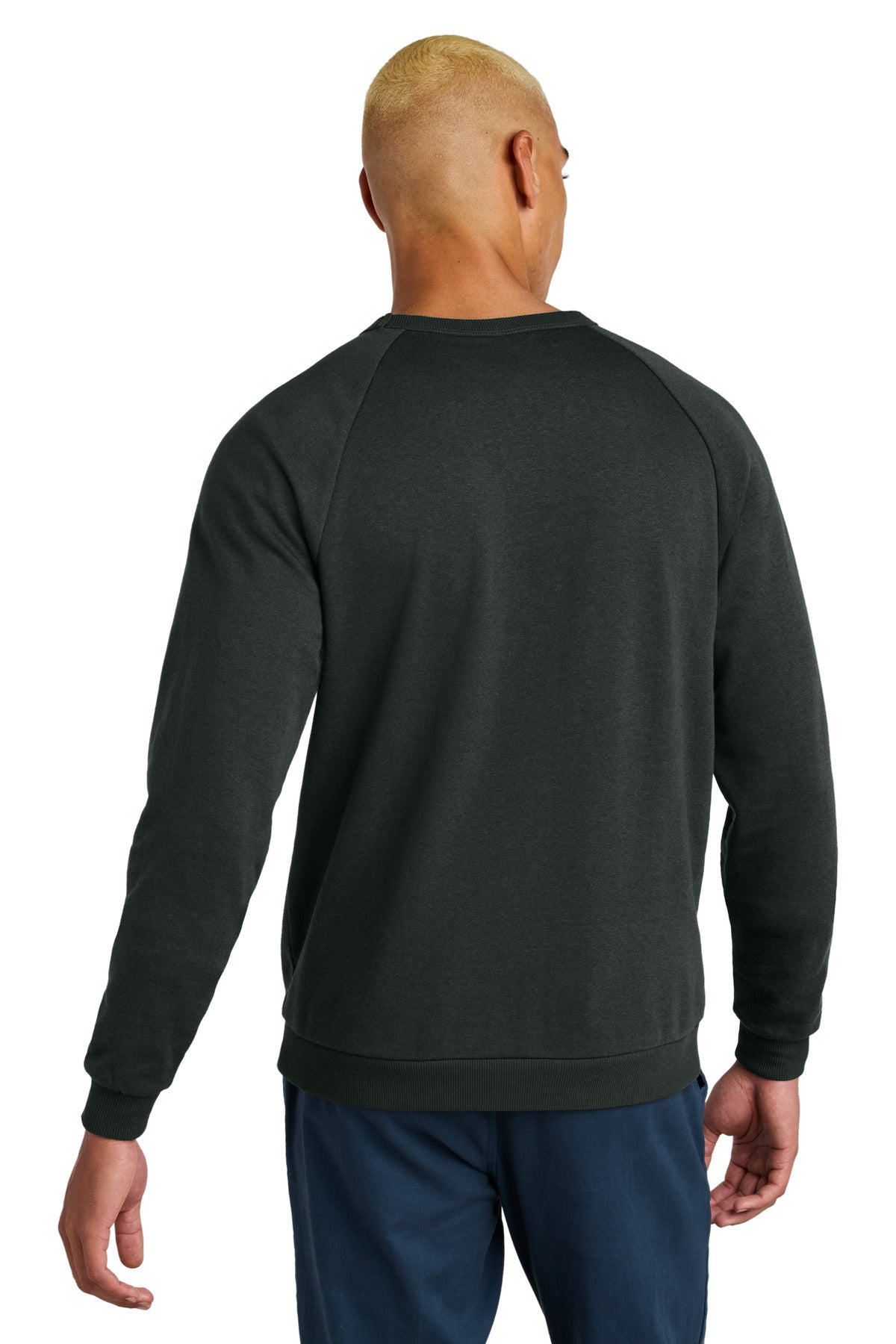 Custom Embroidered District Sweatshirts/Fleece in Deepest Grey