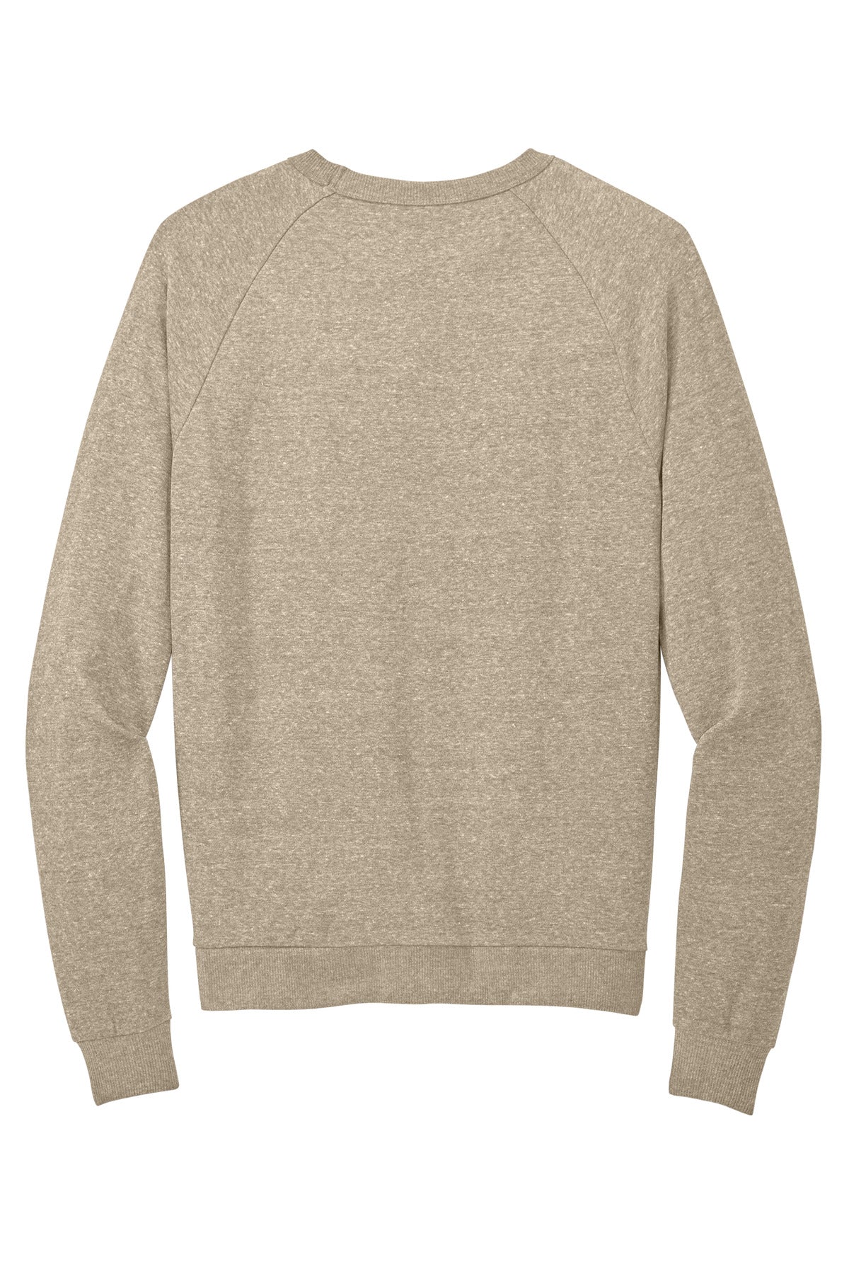 Custom Embroidered District Sweatshirts/Fleece in Desert Tan Heather