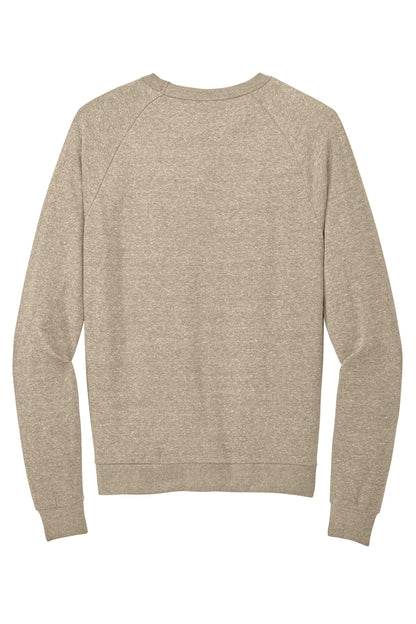 Custom Embroidered District Sweatshirts/Fleece in Desert Tan Heather