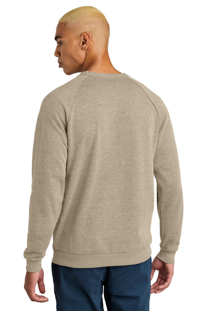 Custom Embroidered District Sweatshirts/Fleece in Desert Tan Heather