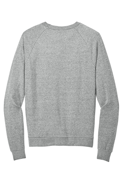 Custom Embroidered District Sweatshirts/Fleece in Grey Frost
