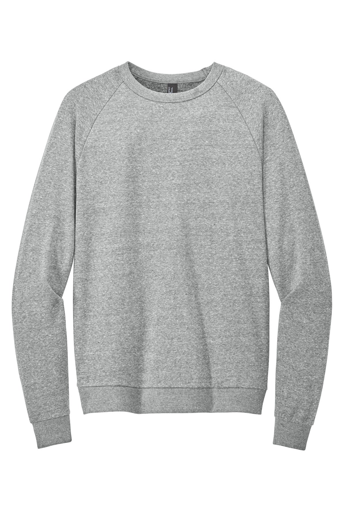 Custom Embroidered District Sweatshirts/Fleece in Grey Frost