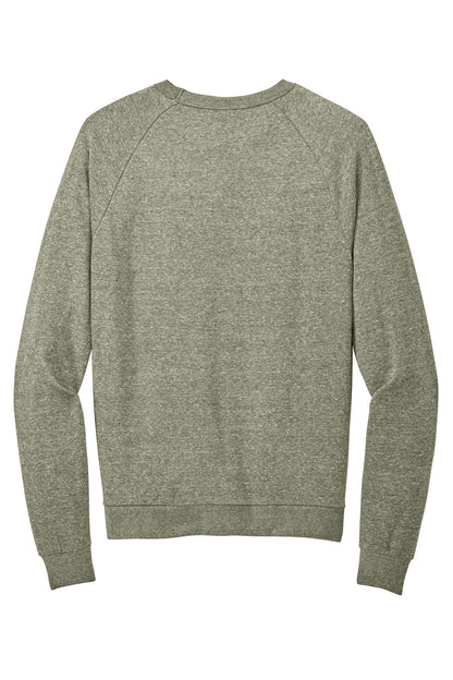 Custom Embroidered District Sweatshirts/Fleece in Military Green Frost