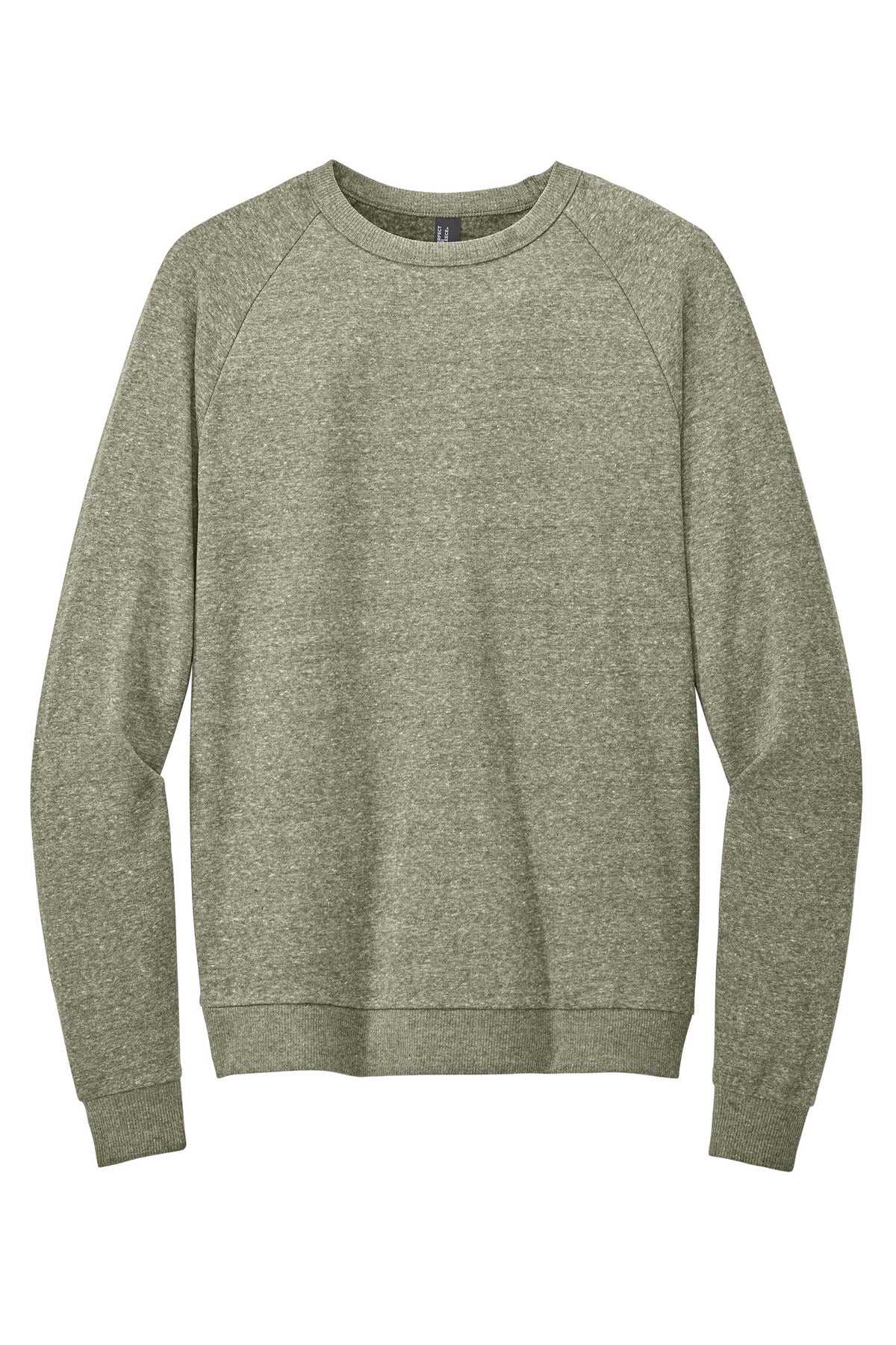 Custom Embroidered District Sweatshirts/Fleece in Military Green Frost