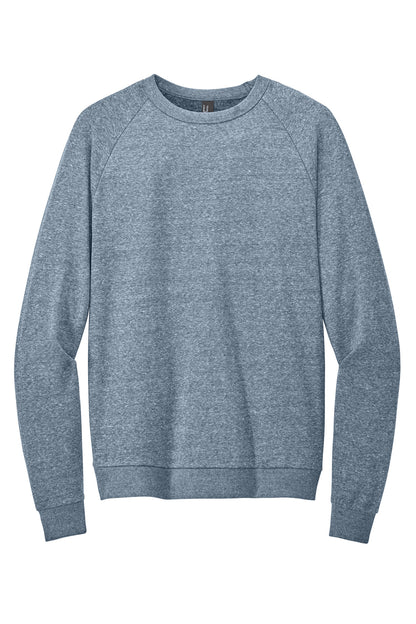 Custom Embroidered District Sweatshirts/Fleece in Navy Frost