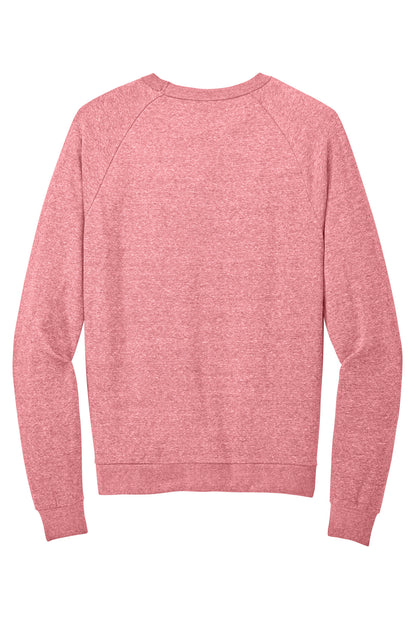 Custom Embroidered District Sweatshirts/Fleece in Red Frost