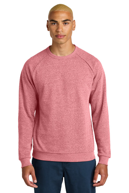 Custom Embroidered District Sweatshirts/Fleece in Red Frost