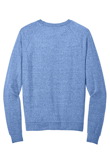 Custom Embroidered District Sweatshirts/Fleece in Royal Frost