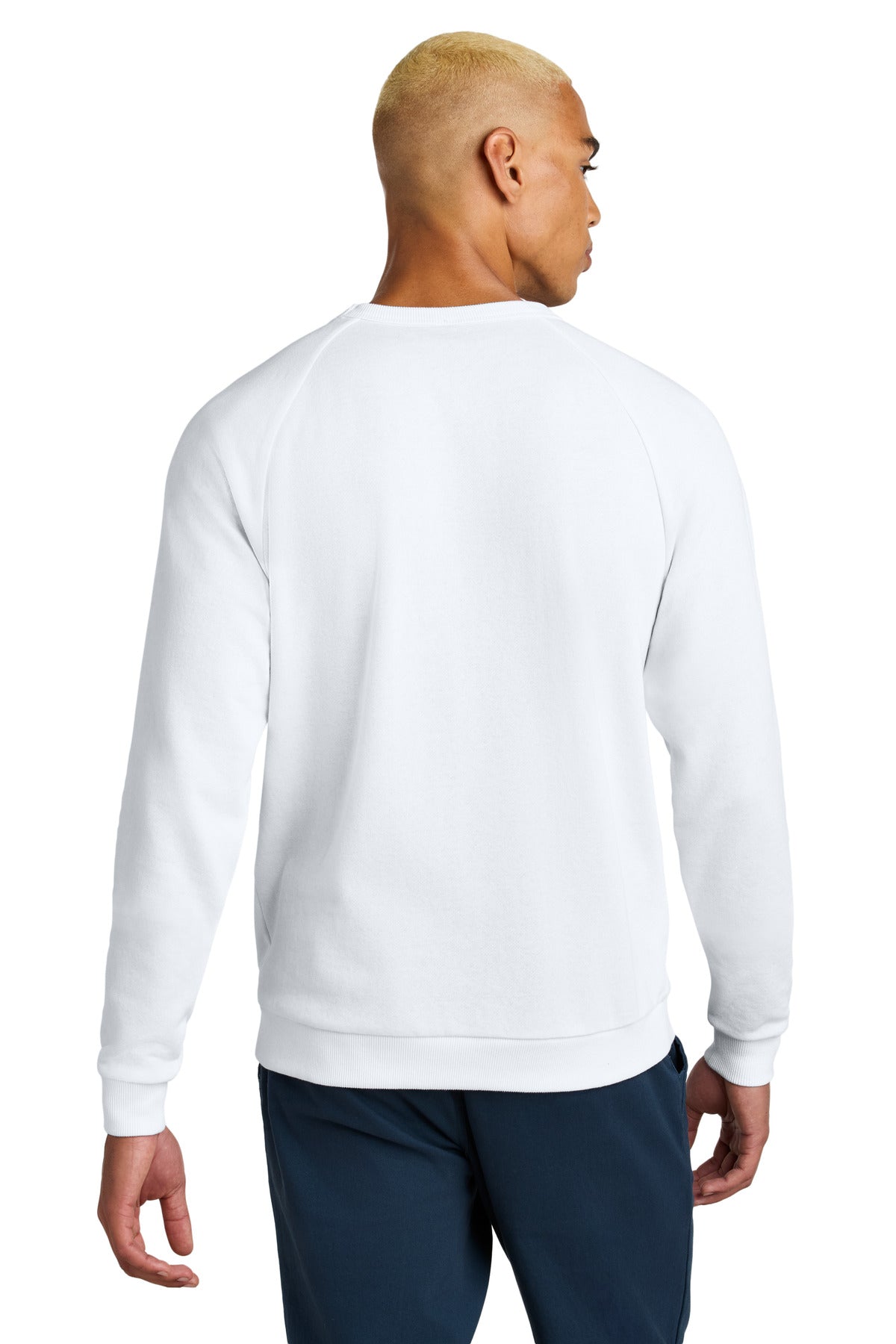 Custom Embroidered District Sweatshirts/Fleece in White