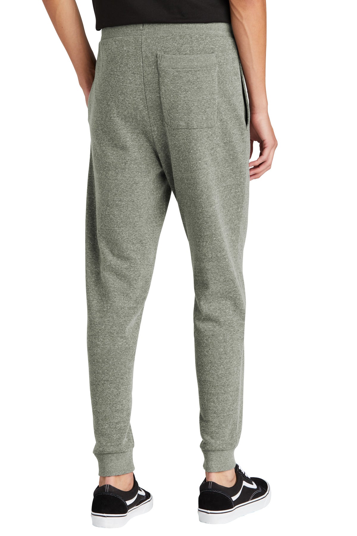 Custom Embroidered District Perfect Tri Fleece Jogger DT1307,Grey Frost