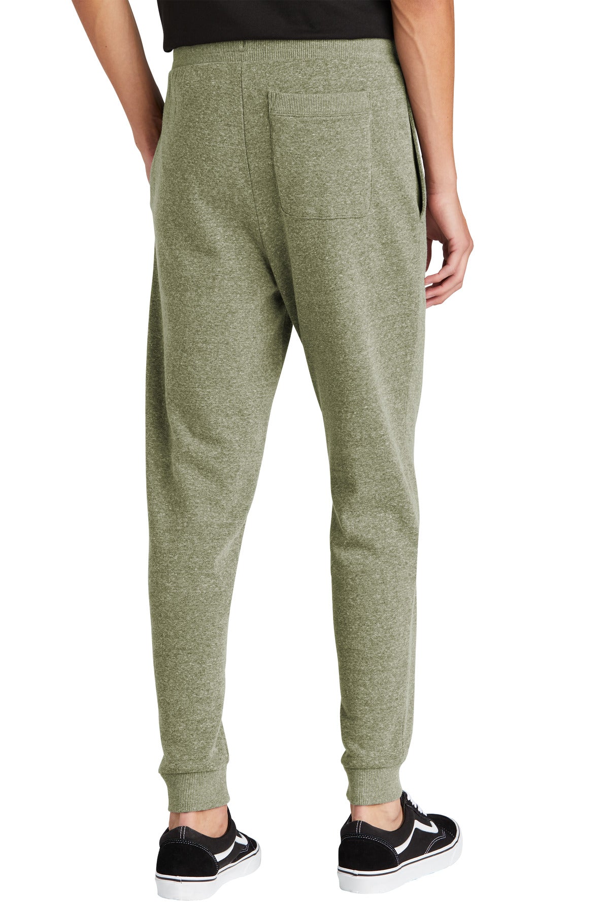 Custom Embroidered District Perfect Tri Fleece Jogger DT1307,Military Green Frost