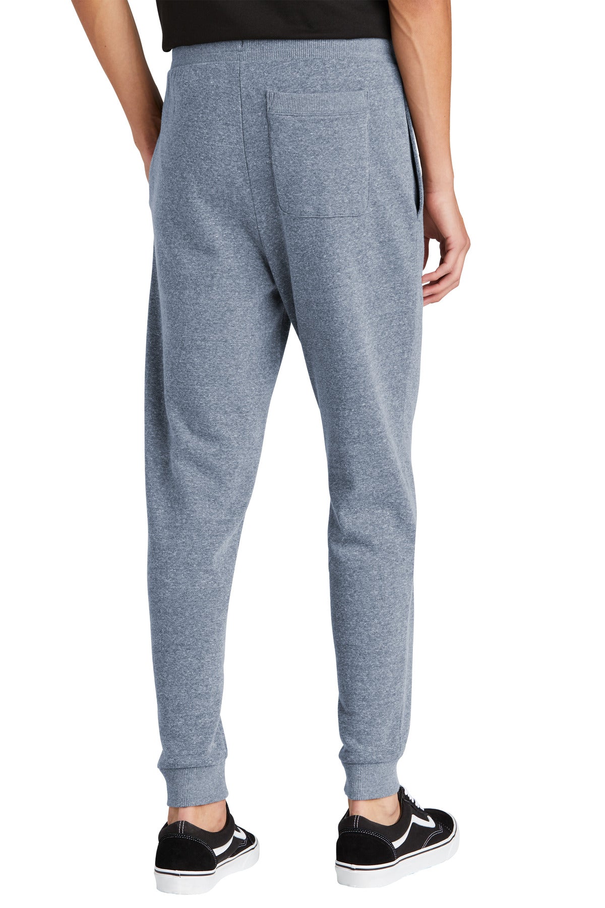 Custom Embroidered District Perfect Tri Fleece Jogger DT1307,Navy Frost