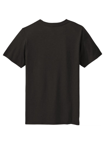 Custom Embroidered District T-Shirts  in Black