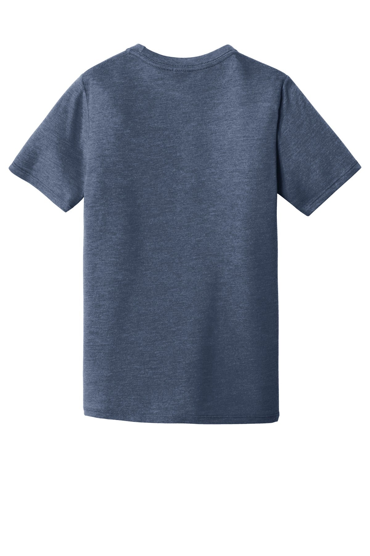 Custom Embroidered District T-Shirts  in Navy Frost