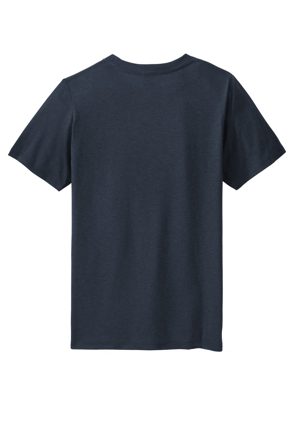Custom Embroidered District T-Shirts  in New Navy