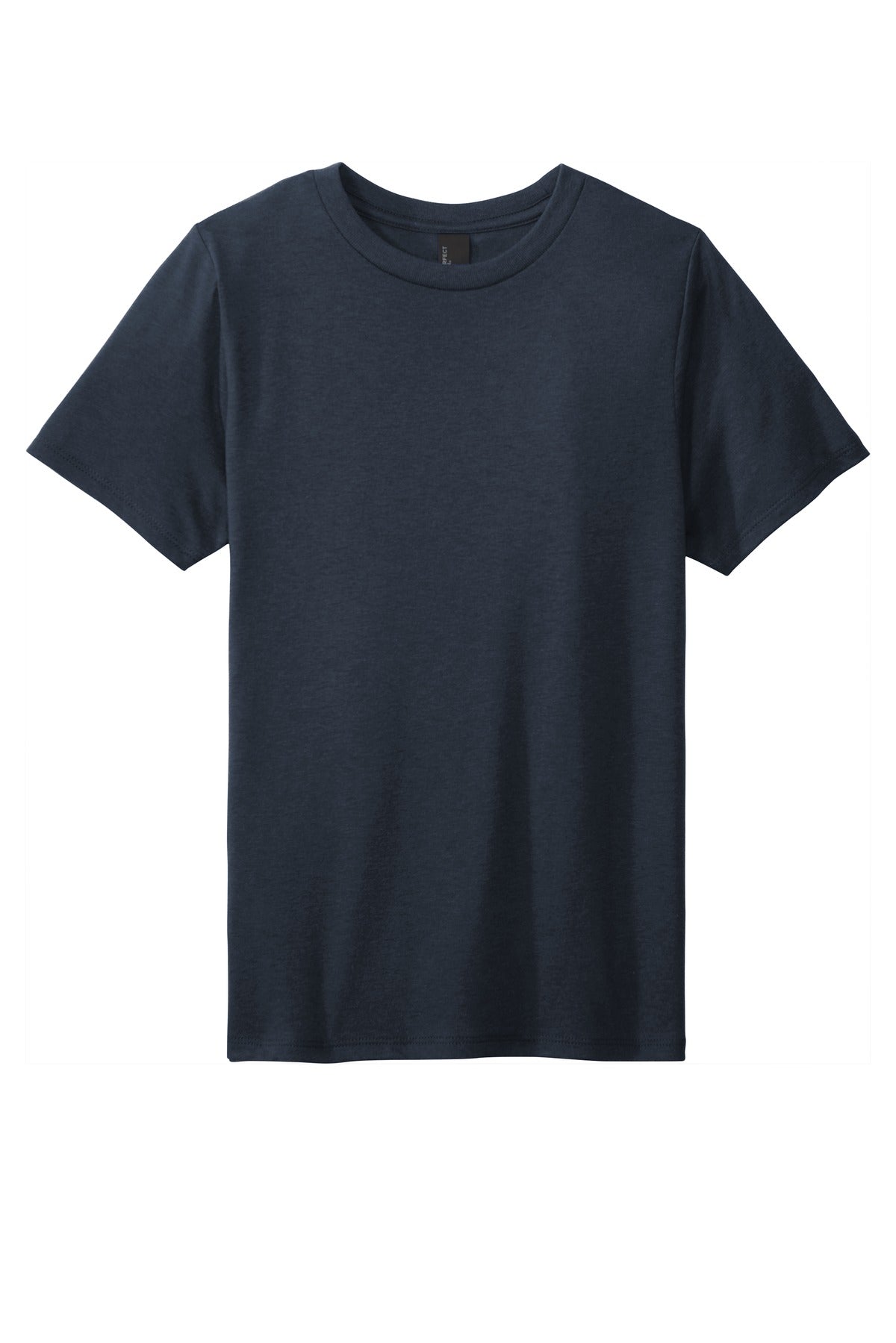 Custom Embroidered District T-Shirts  in New Navy