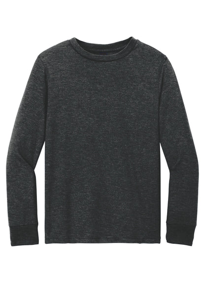 Custom Embroidered District T-Shirts  in Black Frost