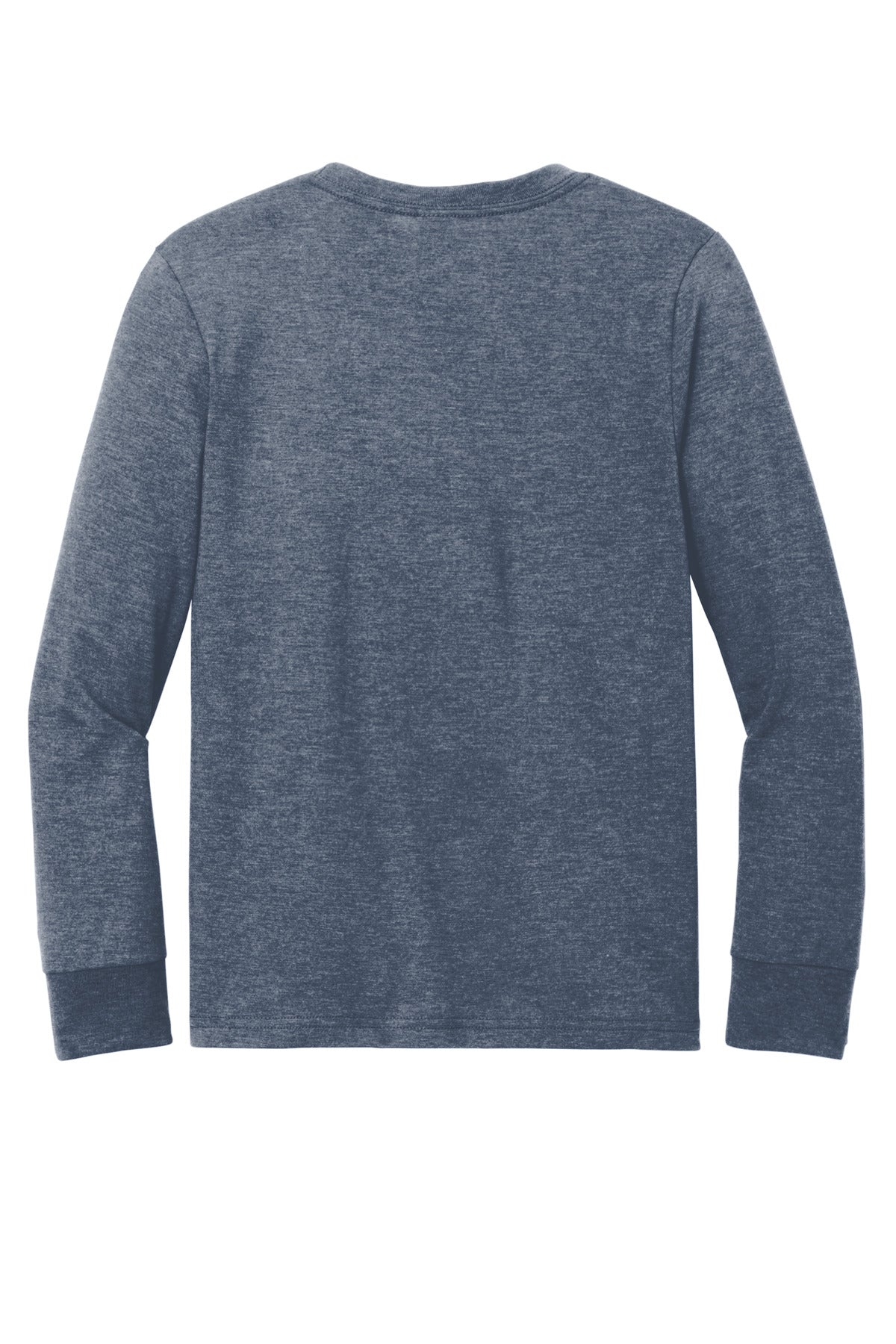 Custom Embroidered District T-Shirts  in Navy Frost