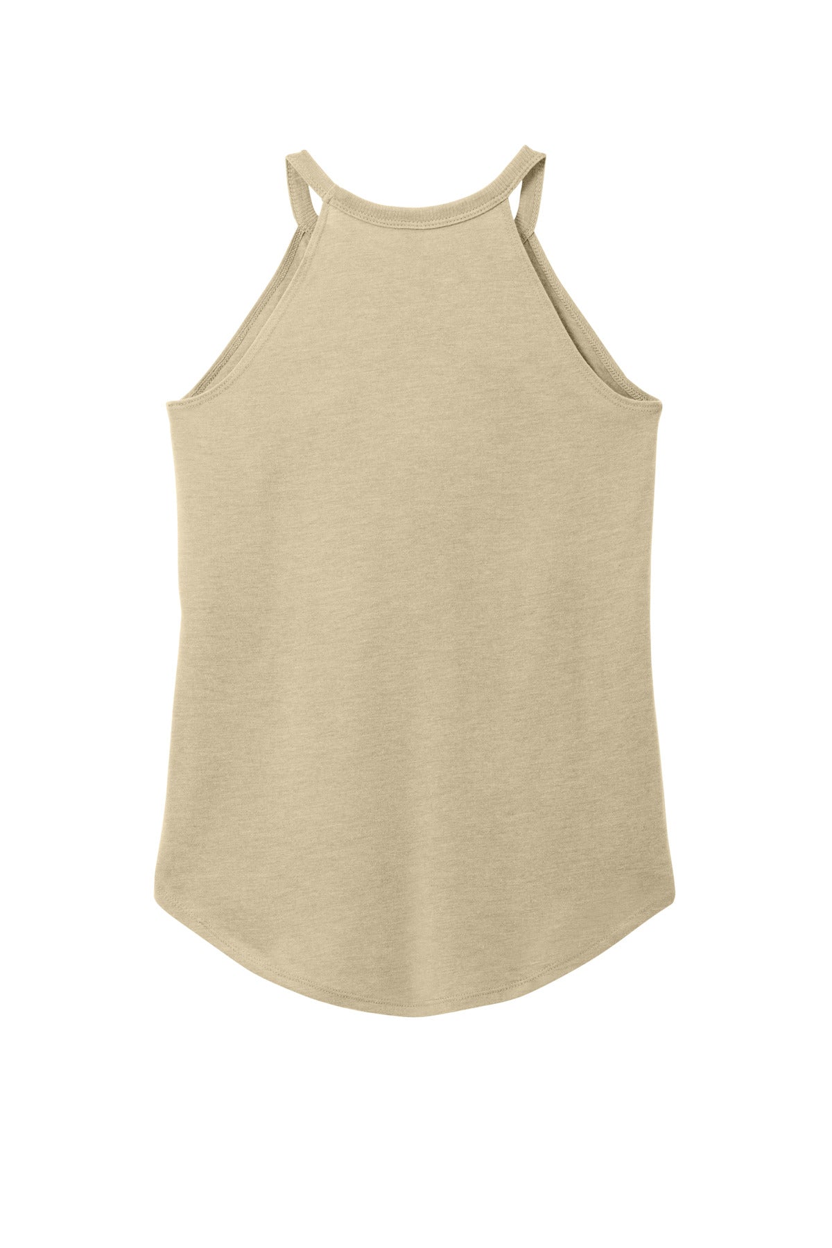 Custom Embroidered District T-Shirts  in Desert Tan Heather