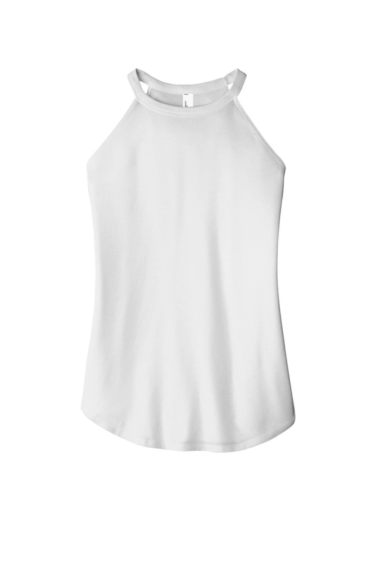 Custom Embroidered District T-Shirts  in White