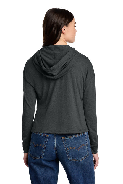 Custom Embroidered District Sweatshirts/Fleece in Black Frost