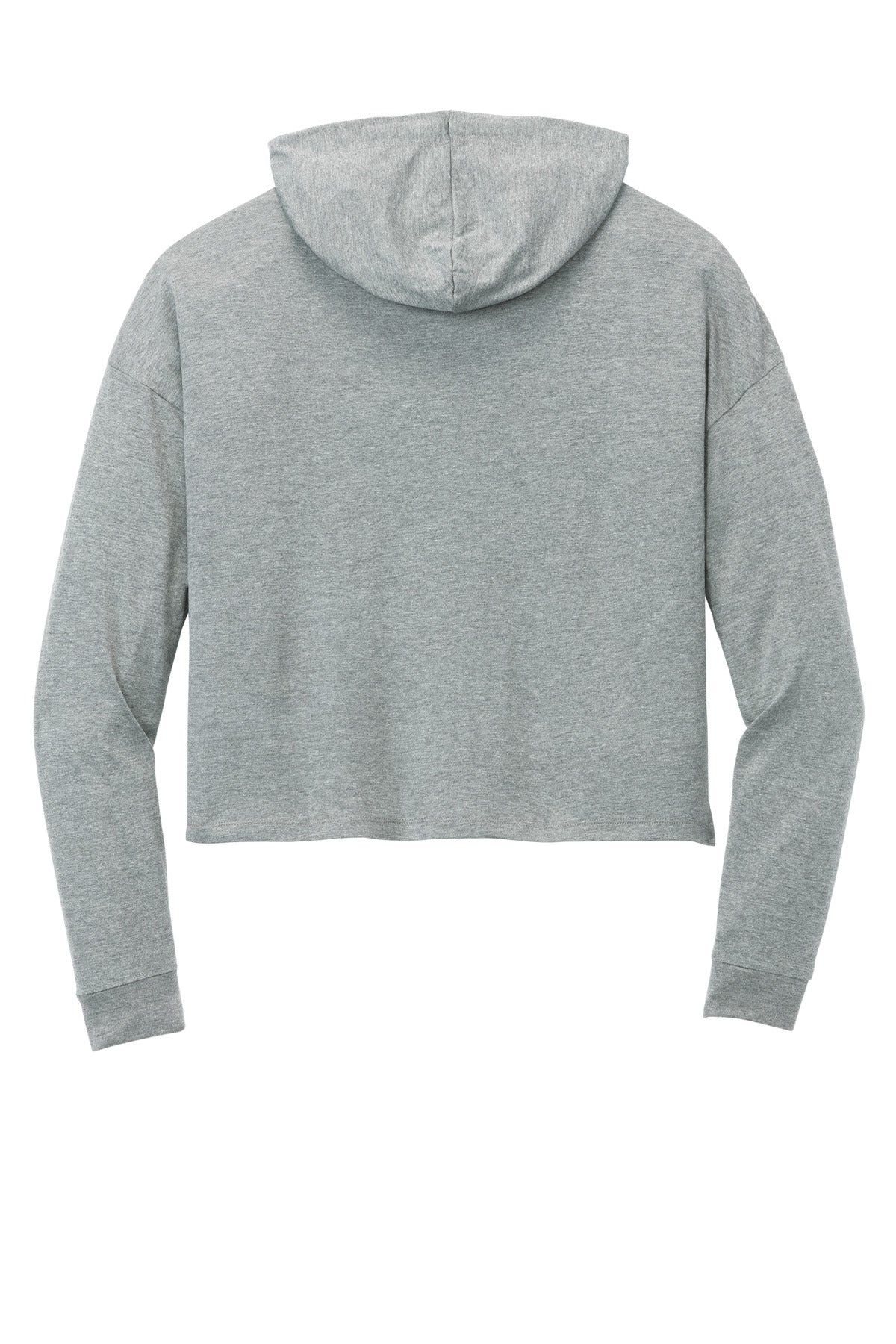 Custom Embroidered District Sweatshirts/Fleece in Grey Frost