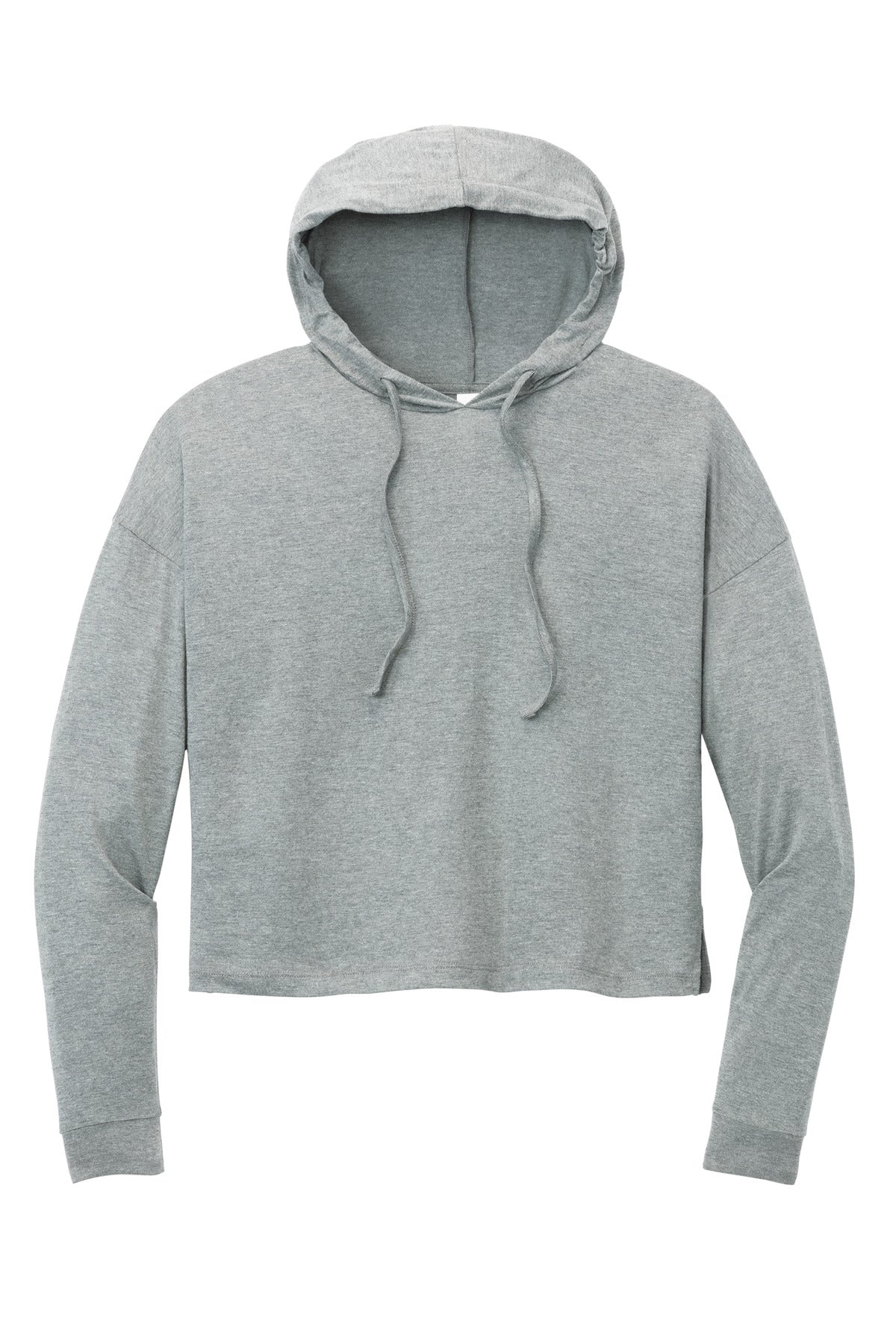 Custom Embroidered District Sweatshirts/Fleece in Grey Frost