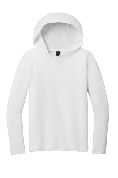 Custom Embroidered District Sweatshirts/Fleece in White