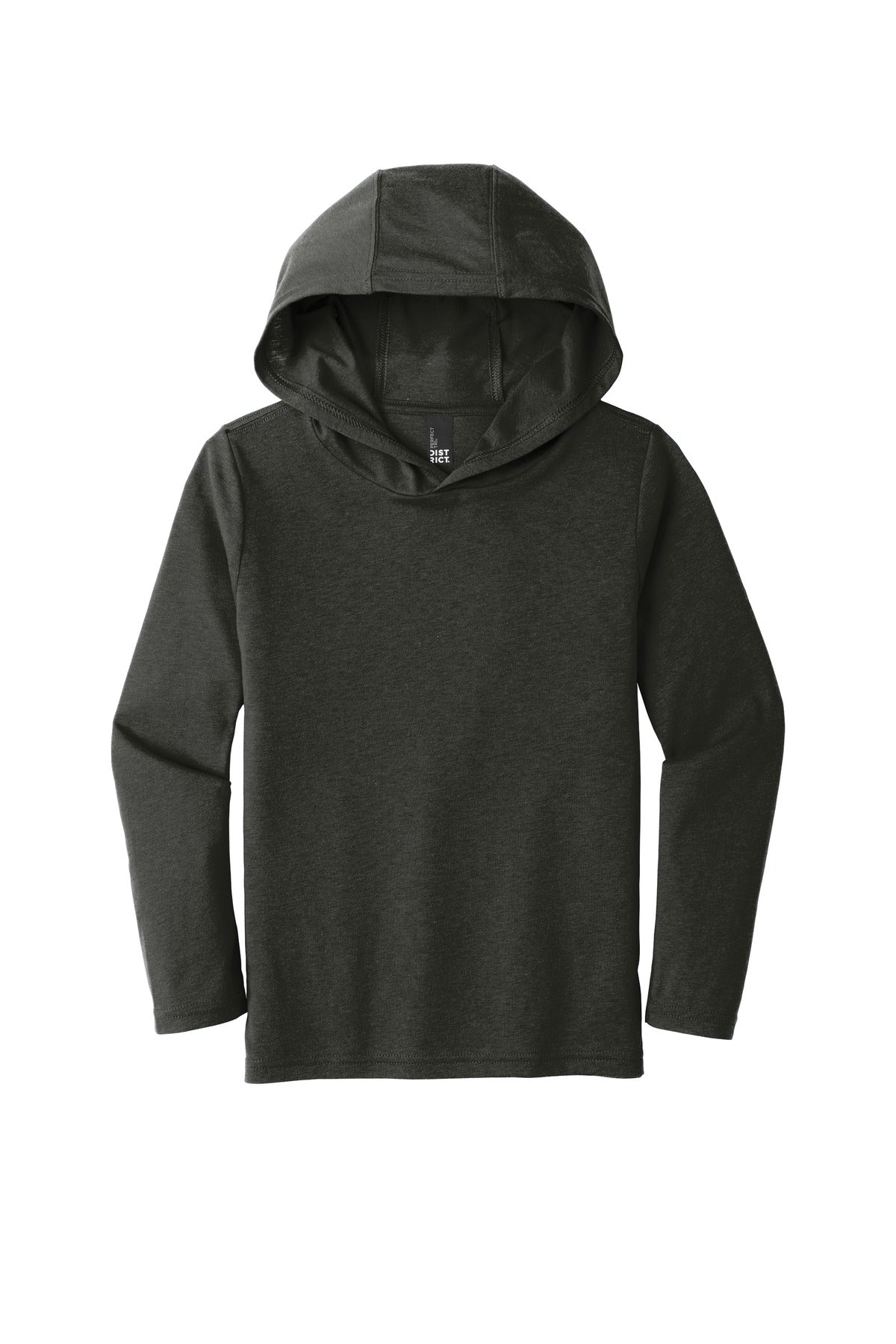 Custom Embroidered District Sweatshirts/Fleece in Black Frost