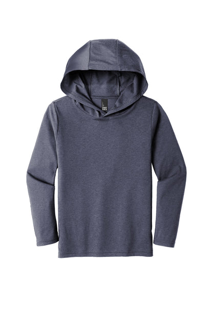 Custom Embroidered District Sweatshirts/Fleece in Navy Frost