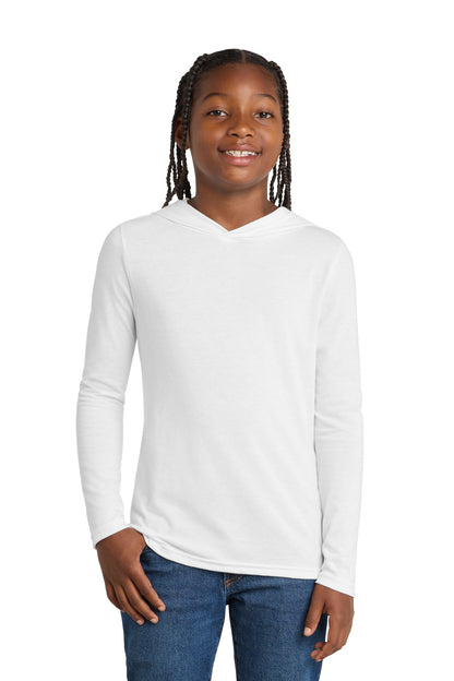 Custom Embroidered District Sweatshirts/Fleece in White