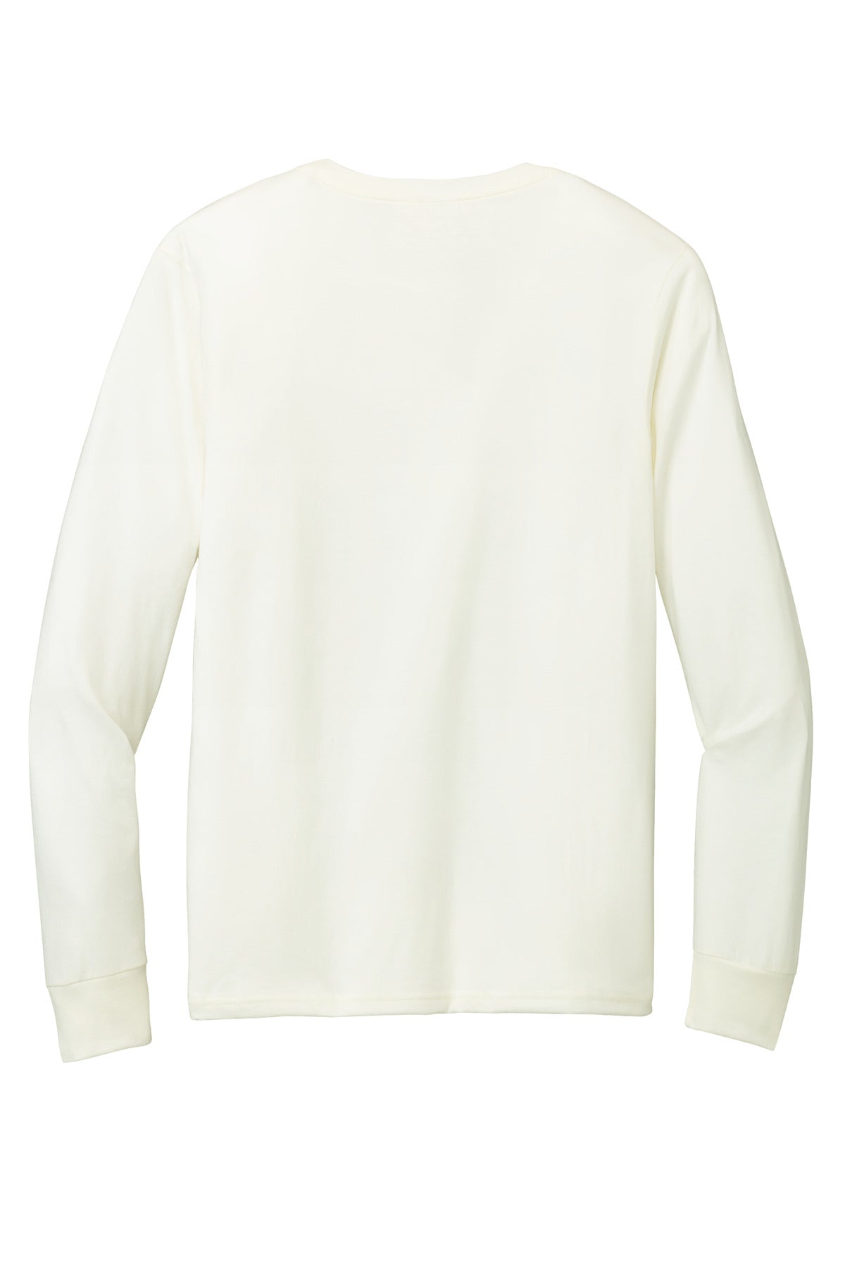 Custom Embroidered District T-Shirts  in Natural
