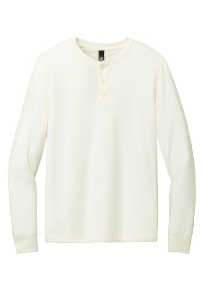 Custom Embroidered District T-Shirts  in Natural