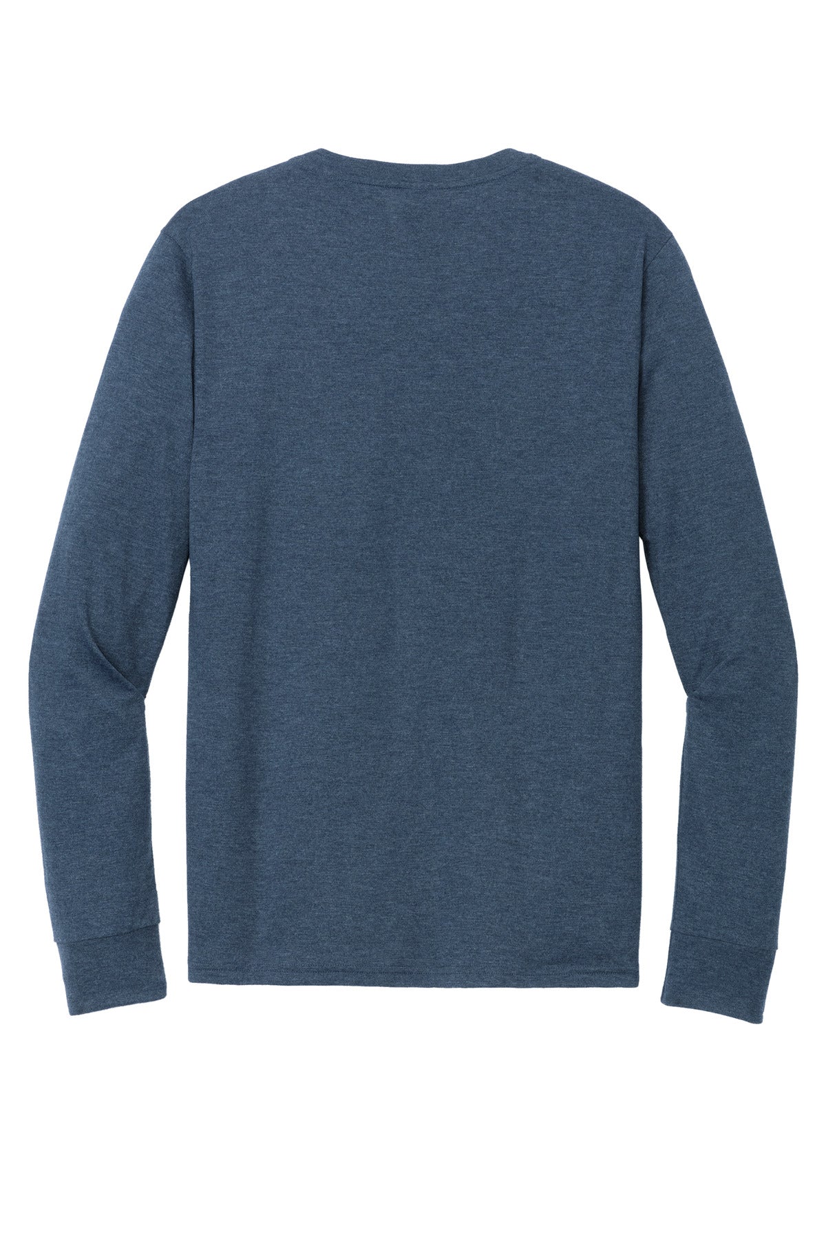 Custom Embroidered District T-Shirts  in Navy Frost