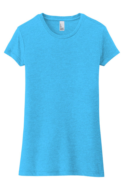 District  Women's Fitted Perfect Tri  Tee. DT155