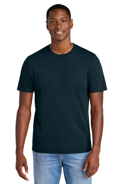District Perfect Weight CVC Tee DT184 Navy Blue