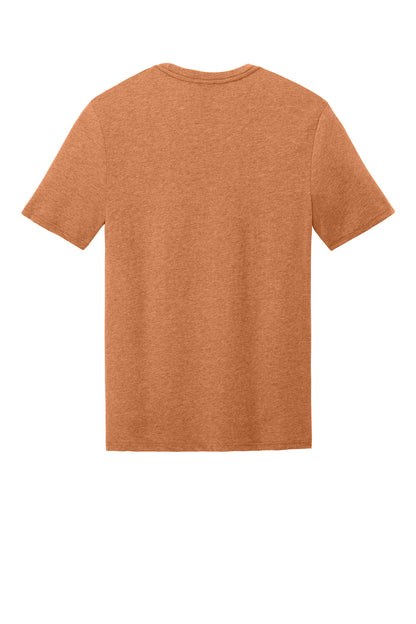 District Perfect Weight CVC Tee DT184 Sienna Heather