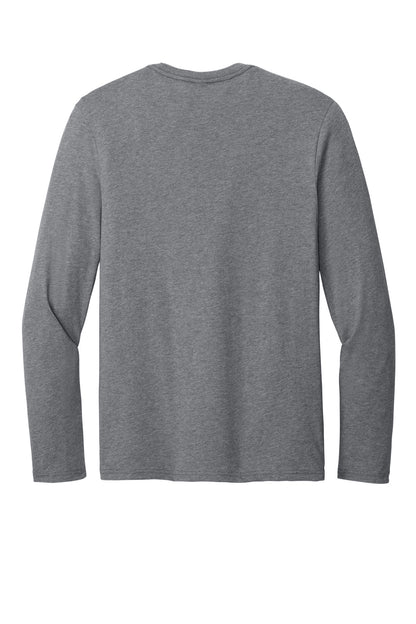 Custom Embroidered District T-Shirts  in Graphite Heather