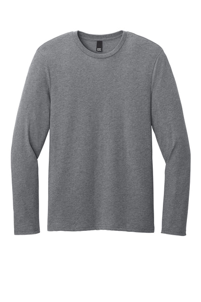 Custom Embroidered District T-Shirts  in Graphite Heather
