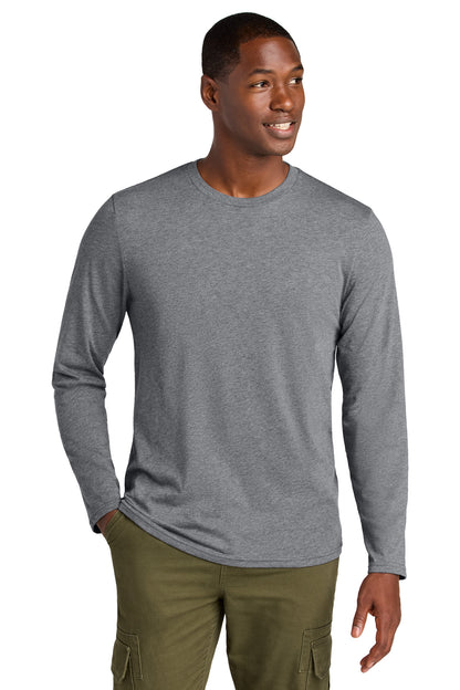 Custom Embroidered District T-Shirts  in Graphite Heather
