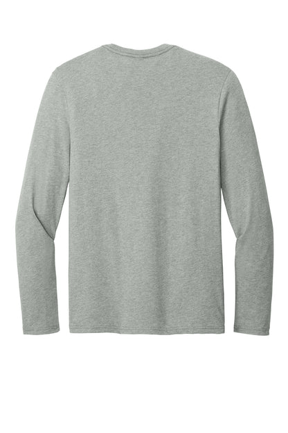 Custom Embroidered District T-Shirts  in Light Heather Grey